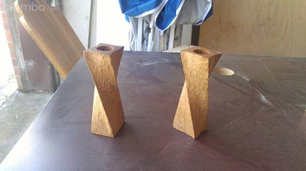 A little white oak. Some music playing in the back ground. Some carving. In no time you have something your kids will sell in a garage sale one day.