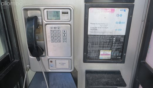 A UK payphone
