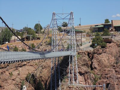 Day out to the Royal Gorge Bridge in Calhan when my youngest came over from...