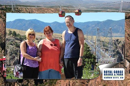 :)   Day out to the Royal Gorge Bridge in Calhan when my youngest came over...