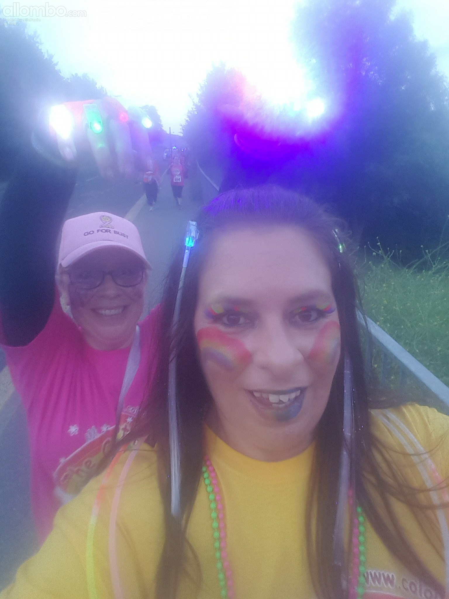 My daughters doing a sponsored walk for Cancer 1st July 2017