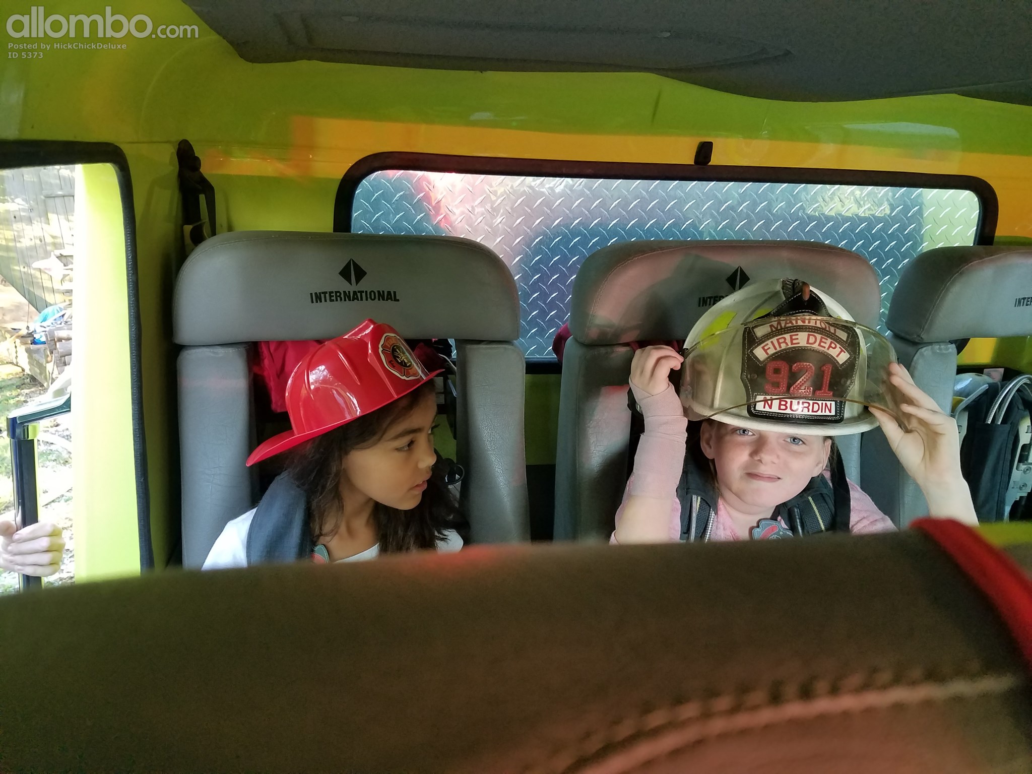 Fun in the fire truck