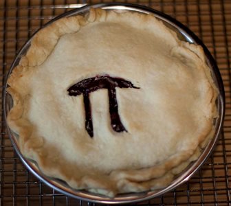 March 14, Pi Day (Pie Day)