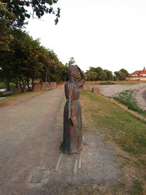 Statue of writer Selma Lagerlöf
