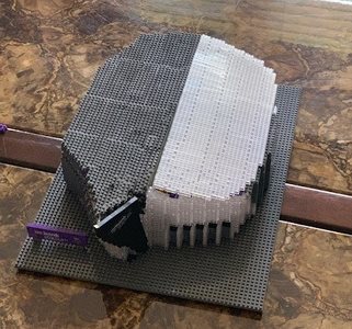 It's complete!!!  took me forever but US Bank Stadium in legos.