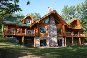 My new log home..am so proud of the guys..and girls of course