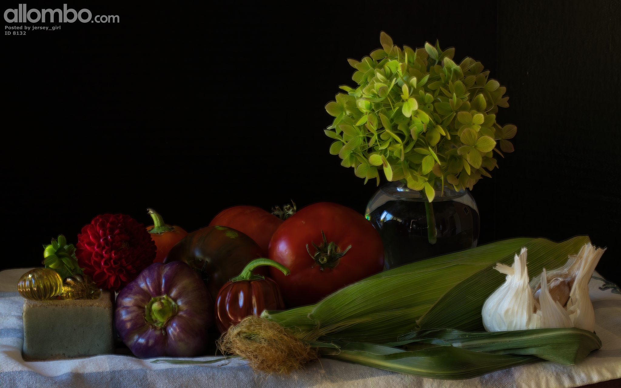 Still Life with Tomatoes and Peppers