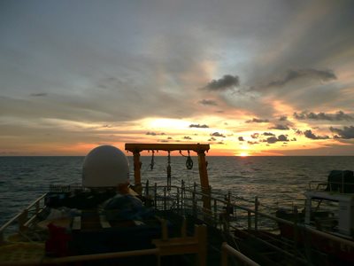 Another sunset at sea