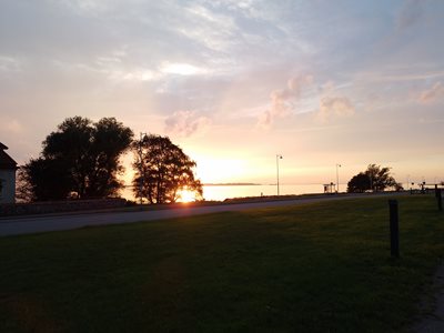 sunset over Island Ven (between Denmark n Sweden)
