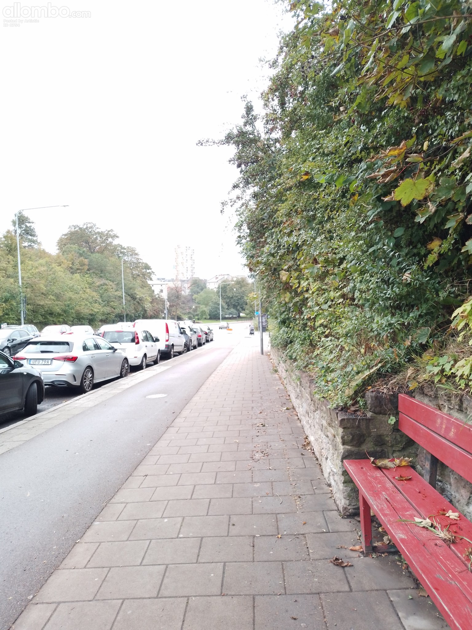 F**king steep hill up to hospital