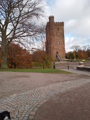 Kärnan in Helsingborg, there's an elevator to the top, included in train ti...
