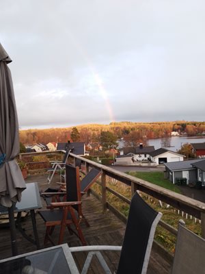Rainbow over Immeln