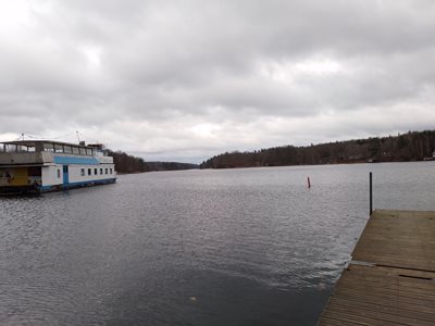 Ferry on Lake Immeln