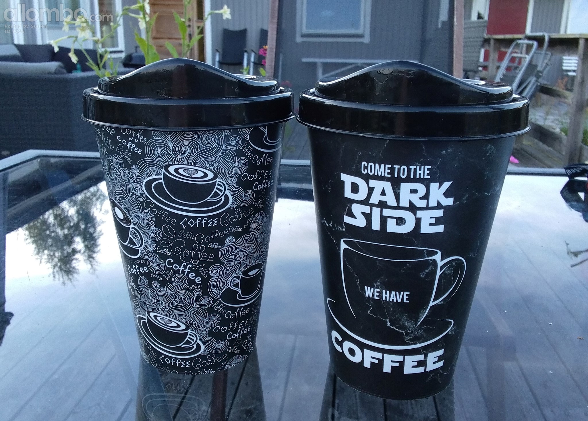 New coffe cups for car/travel