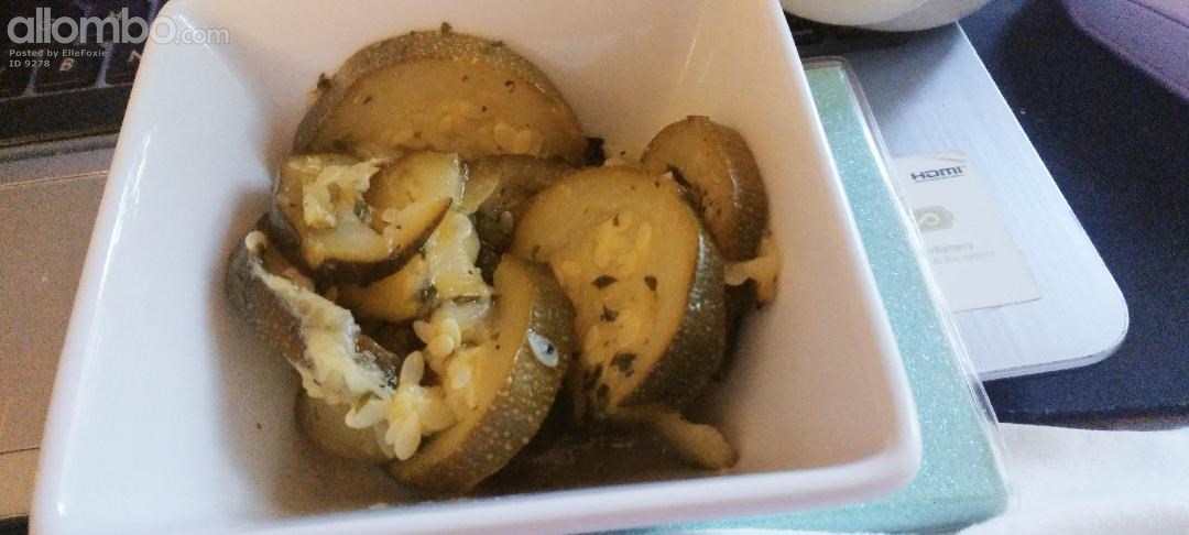 Cucumber Salad in rehab. Limp and lifeless, Not cucumber Salad in my dictio...