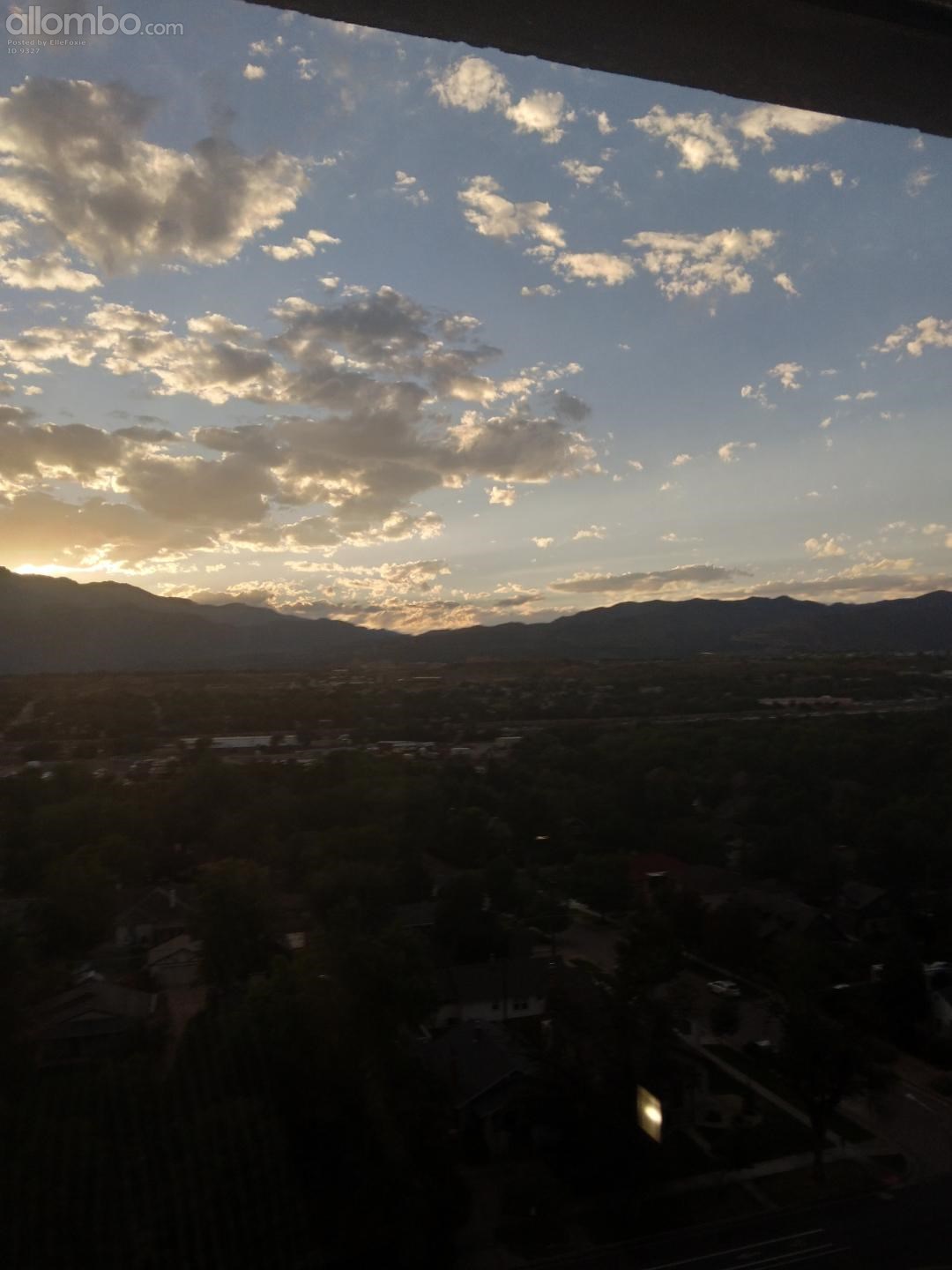 Evening in Colorado Springs. Saw these clouds and I just had to click my ph...