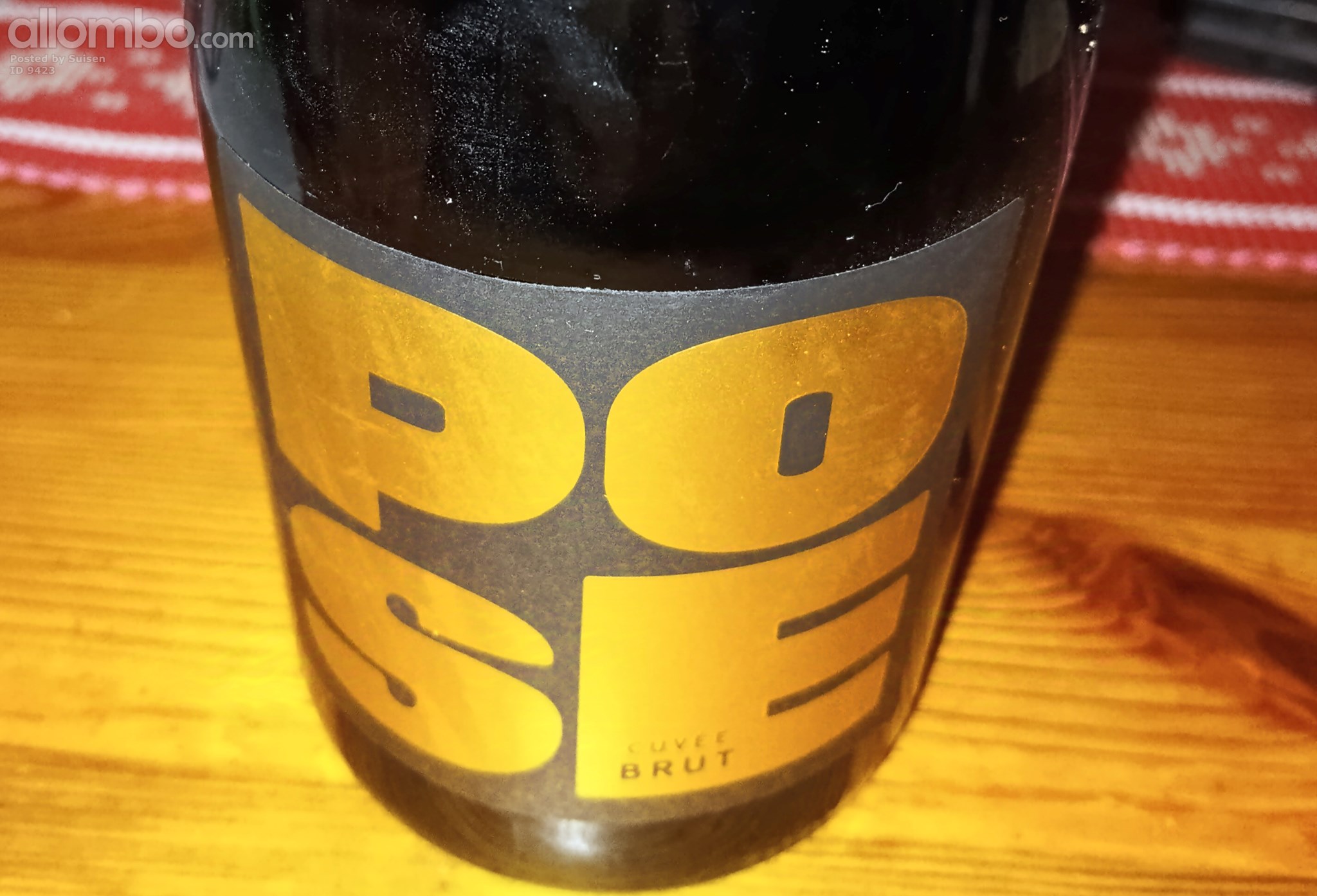 Bubbly called *Strike a POSE* (yes we strike poses when tipsy)