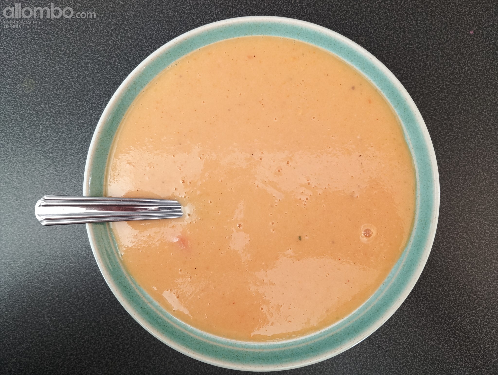 Big Bowl of potato, carrot soup