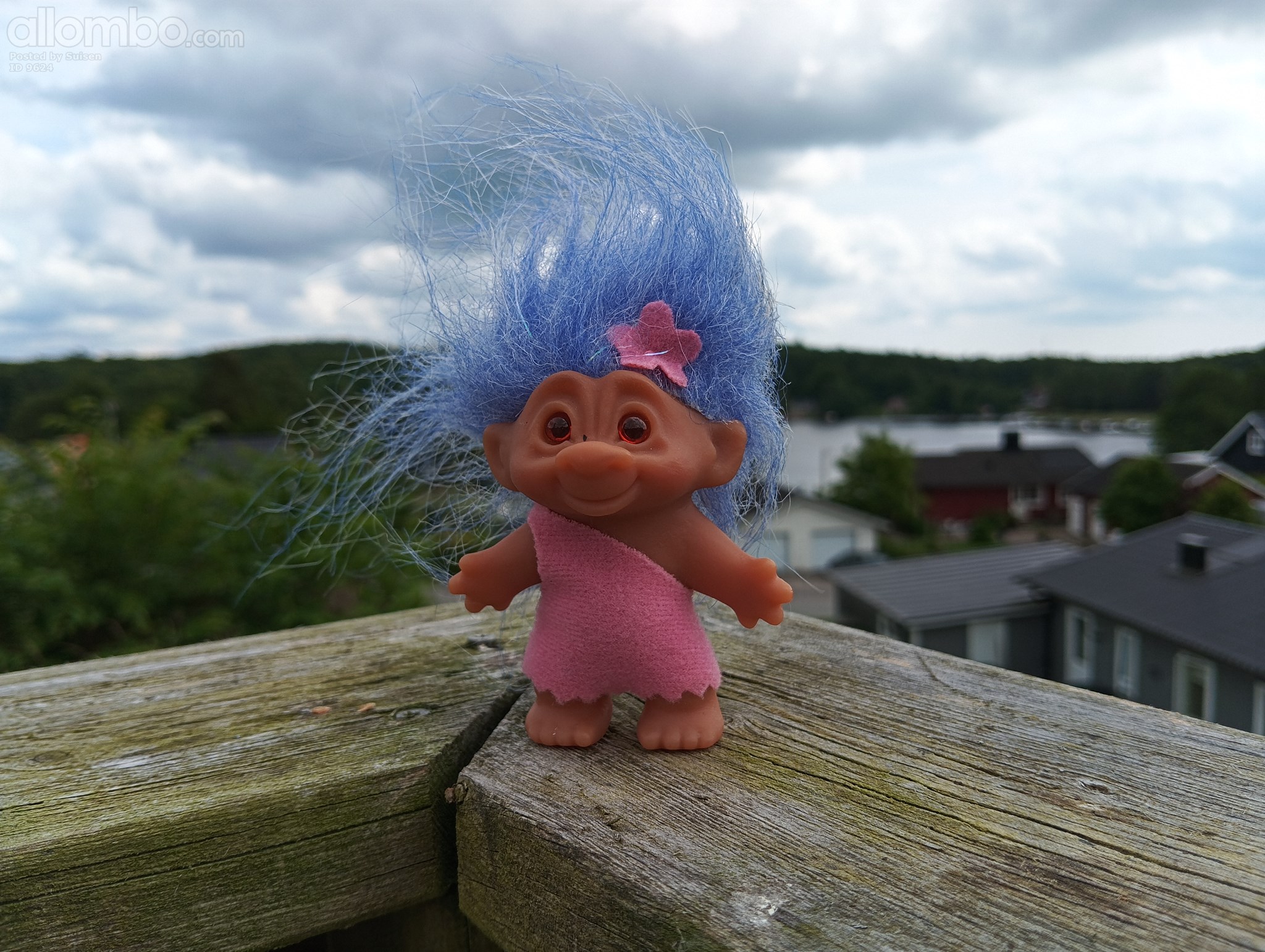 This is my troll double, she sits in for me in selfies