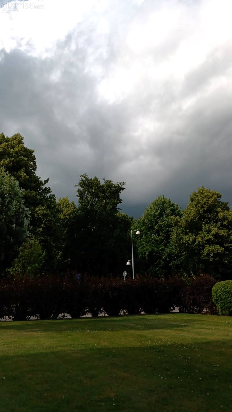 Just before 5 min rain