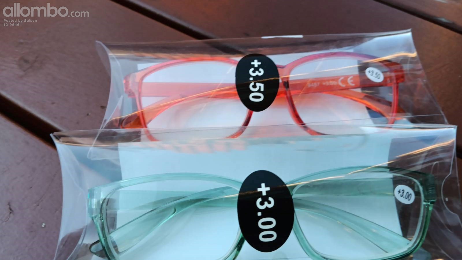 so my mother satt on all her reading glasses and needed a new batch, i boug...