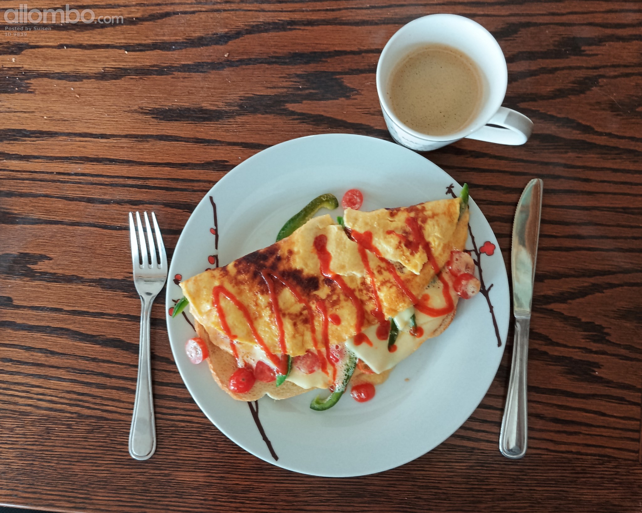 Spicy brekkie 🫨 naah its just sriracha 😊