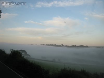a bit foggy over Rudyard lake in staffordshire