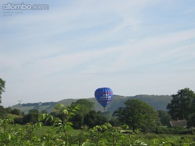 air balloon lift near ashbourne Derbyshire
