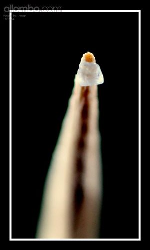 How close can one go? A single grain of salt, on the end of a tooth pick :D