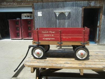 35 year old  year old Radio Flyer "Town and Country" Wagon we restored for ...