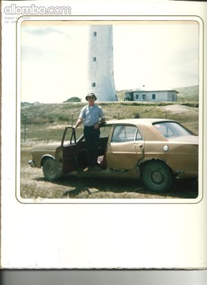 Keith at Cape Wicham Light House,Second Highest in the world,283Ft.