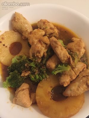 My pan seared chicken teriyaki