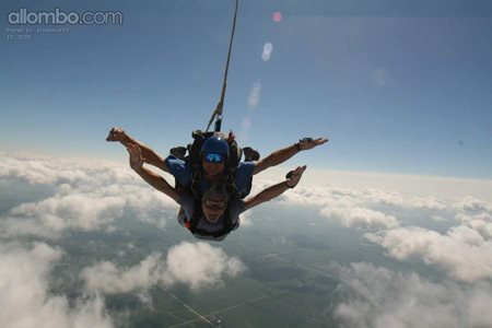 My 60th Birthday Skydive we jumped at 10300 ft and fell as fast as 130 mile...