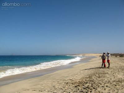 Some lifeguards were on duty, Pics from my trip to Cap Verde Sal spring 201...