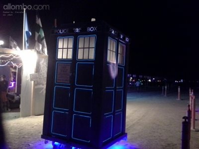 My friend's TARDIS art-car.