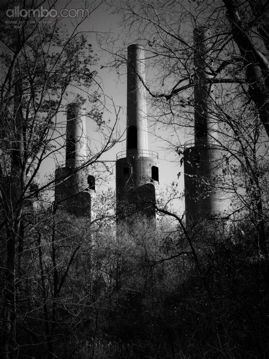 Old munitions plant...abandoned just after WW2.